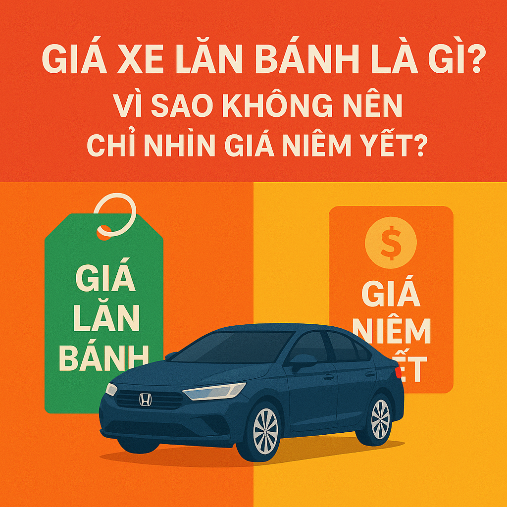 Giá Xe Lăn Bánh Là Gì? So Sánh Giá Niêm Yết & Giá Thực Tế Khi Mua Xe