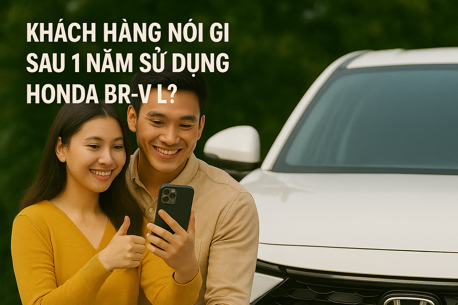 Khách Hàng Nói Gì Sau 1 Năm Sử Dụng Honda BR-V L? Trải Nghiệm Thật Từ Người Dùng
