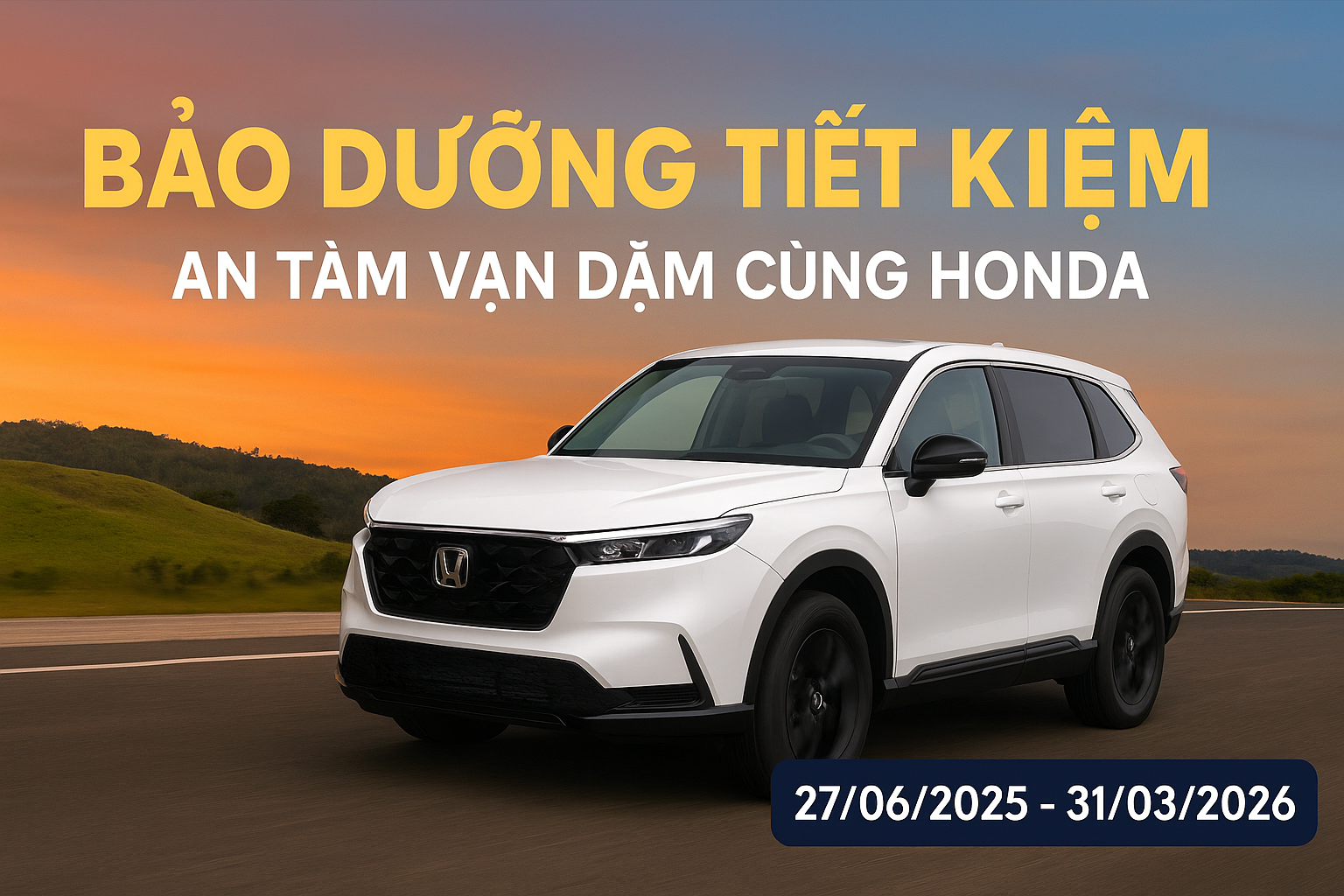 Gói Bảo Dưỡng Tiết Kiệm Honda – Giảm 15% Chi Phí, An Tâm Vận Hành