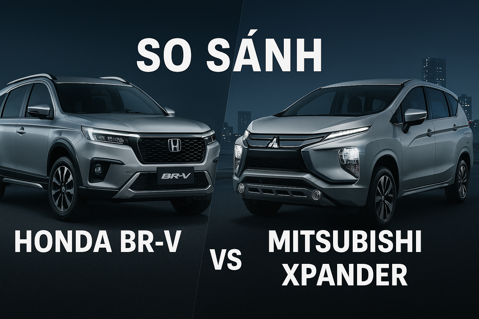 So sánh Honda BR-V và Mitsubishi Xpander 2025: Lựa chọn 7 chỗ đáng xuống tiền?